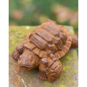 Decorative Rusty Turtle Sculpture garden Supplies <b>Hand</b> <b>Casted</b> Technique Iron Mini Turtle Statue Cheap Price - Product Image 1