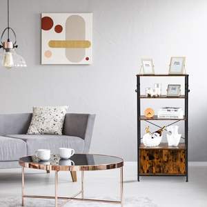 Estante de cocina de estilo industrial HODELY RT MDF de 5 capas con armarios de hierro forjado - Product Image 3