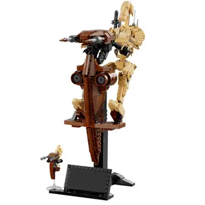 NUEVO Set de Construcción de Droides de Batalla de Star Wars, 1088 Piezas, Modelo STAP, Ideas Creativas, Juguete de Navidad para Niños, Rompecabezas de Ensamblaje, Regalo de Cumpleaños 75428 - Product Image 6