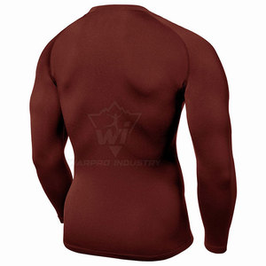 Premium Sports Rash Guard Featuring Flatlock Stitching Durable Fabric And Comfortable Compression Fit For Daily Performance - Product Image 4