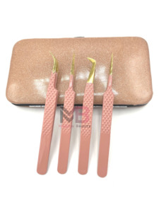Nouvelles pinces à cils pour extensions de cils et soin des sourcils, pinces de précision antistatiques durables en acier inoxydable - Product Image 1