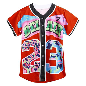 Uniformes de Béisbol, Camisetas Personalizadas de Béisbol Más Populares, Bordado de Camisetas de Béisbol, Envío Directo, Sublimación, Camisetas Bordadas en Blanco - Product Image 1