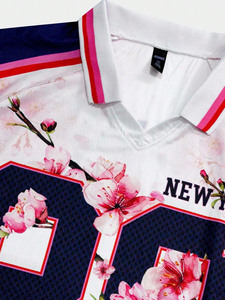 Venta al por Mayor de Camisetas de Fútbol Americano para Mujer, Cuello en V, Manga Corta, Impresión Personalizada, Ropa de Equipo, Fabricante OEM ODM, Proveedor al por Mayor - Product Image 3