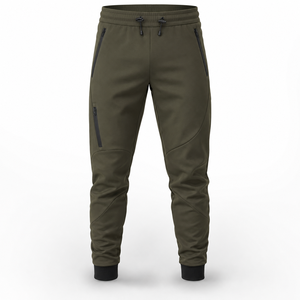 Pantalons de survêtement personnalisés avec logo, en tissu polaire brossé, pour hommes, vente en gros, production de vêtements de marque, directement de l'usine - Product Image 3