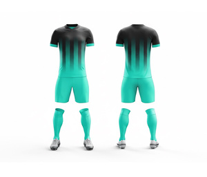 Conjunto de Camiseta y Pantalones Cortos de Fútbol Sublimados de Alta Calidad |   Tallas para Hombres, Mujeres y Jóvenes |   Ropa Deportiva Ligera de Secado Rápido para Entrenamiento - Product Image 5
