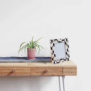 Antique-Style Rustic Customized Bone Inlay UV Printing Handcrafted Eco-Friendly Durable Modern Tabletop Horizontal Design Home - Product Image 3