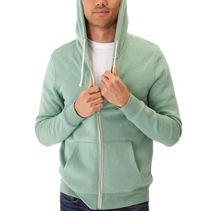 Vente en gros de sweats à capuche zippés pour hommes 100% coton le mieux vendu Service OEM Design à la mode Automne Hiver Sweats à capuche au meilleur prix - Product Image 1