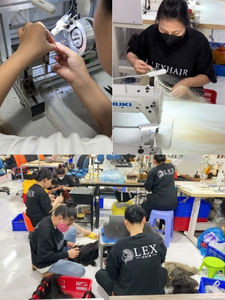 LEXHAIR ซุปเปอร์ซิลกี้เกรย์ คิงกี้เคอร์ลี่ ผมต่อแบบดับเบิ้ลดรอน เวอร์จิ้นแฮร์แท้จากเวียดนาม ขนาด 8-32 นิ้ว ปลายผมหนาเต็มเส้น สีเทาธรรมชาติ - Product Image 6