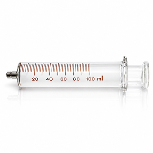 <span class=keywords><strong>Seringue</strong></span> en verre borosilicate 3.3 S100-02-05-<span class=keywords><strong>0</strong></span> avec embout Luer Lock métallique, corps transparent 100 <span class=keywords><strong>ml</strong></span>, pour laboratoire, usage médical et industriel - Product Image 3