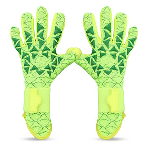 Guantes de Portero de Fútbol Profesionales en Oferta, Cuero de Alta Calidad con Látex para Uso Deportivo, Material PU, Cordones Personalizados - Product Image 5