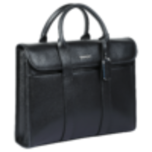 Sac de bureau intelligent en cuir moderne SAKOS, design compact et imperméable, fermeture à poignée, respectueux de l'environnement - Product Image 4