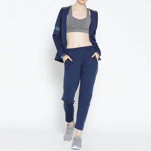 High Quality New Design Women Tracksuits for Streetwear Factory Made Designer Ladies Zipper Hoodies And Trouser Set - Product Image 4