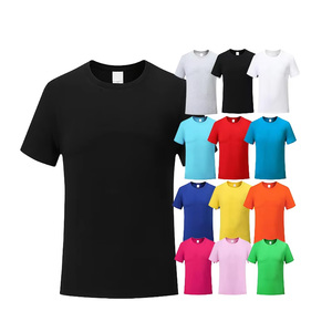 เสื้อยืดคอกลมผู้ชายสีพื้น 6 สี ดำ ขาว เทา กรมท่า น้ำหนักเบา แห้งเร็ว ระบายอากาศดี ซับเหงื่อ สปอร์ต - Product Image 2