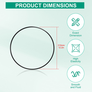 Anneaux toriques de tête de filtre AppliaFit compatibles avec CXFHR1001 / RGX45G pour têtes de filtre Hayward SwimClear C100S, C150S, C200S (2 pièces) - Product Image 2
