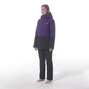 Traje de esquí de invierno para mujer, chaqueta con capucha impermeable y resistente al viento, pantalones transpirables, ropa deportiva para la nieve al aire libre - Product Image 3