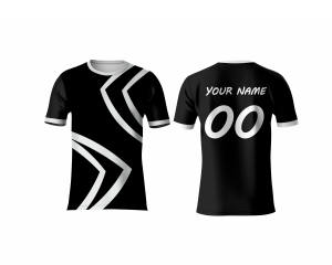 Camiseta Personalizada con Sublimación, Manga Corta, Cuello Redondo, Tela de Poliéster Suave para Uso Promocional - Product Image 1