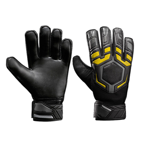 Premium Professional Goalkeeper Gloves for Football Soccer designed with high <b>grip</b> latex palm for superior ball <b>control</b> - Product Image 2