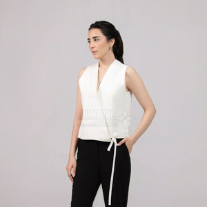Oem Service Custom Made Solid Casual Spring/Summer Women's 2-Piece Long Co-Ord Set Eco-Friendly Breathable Bulk Orders - Product Image 3