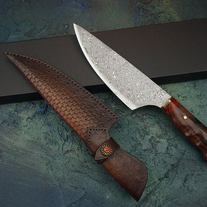 Couteau de chef professionnel en acier Damas avec manche durable pour restaurant, hôtel, restauration et cuisine domestique - Product Image 3
