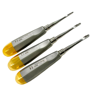 Juego de 3 Elevadores Dentales de Raíz Premium, Rectos y Proximadores (3mm, 4mm, 5mm) para Extracción Dental, Herramientas de Acero Inoxidable - Product Image 3