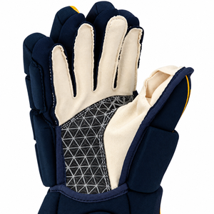 Guantes de Hockey sobre Hielo IBERIA Premium Azul Marino y Amarillo |   Guantes de Hockey |   OEM Personalizado al por Mayor - Product Image 5