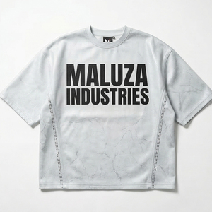 Camiseta de algodón oversize de cuello redondo estilo coreano, minimalista y estética, de manga corta para hombre, estilo urbano de secado rápido. - Product Image 1