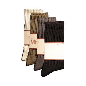 High Quality Wholesale Men's Cotton Thigh High Crew <b>Socks</b> Vintage Patterned Eco-Friendly Dress <b>Socks</b> Comfortable Sports for - Product Image 2
