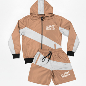 Chaqueta Deportiva Impermeable, Ligera, Ecológica, Transpirable y Resistente al Viento, de Color Sólido, con Logotipo Personalizado Impreso en la Parte Delantera, de Alta Calidad - Product Image 1