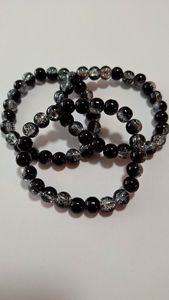Pulsera de Cuentas de Resina Acrílica de Moda, Joyería Elástica Linda para Niñas, Regalos - Product Image 5