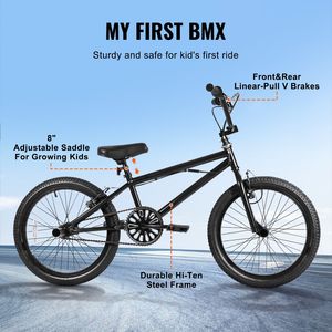 Vélo de course BMX avec roue de 20 pouces, rotor à 360 degrés et 4 pegs, niveau avancé pour les débutants et les cyclistes expérimentés - Product Image 2