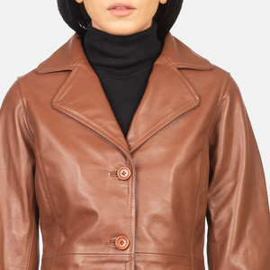 Chaqueta de Cuero de Manga Larga para Mujer, Otoño Invierno, Nueva Moda, Diseño de Alta Calidad - Product Image 6