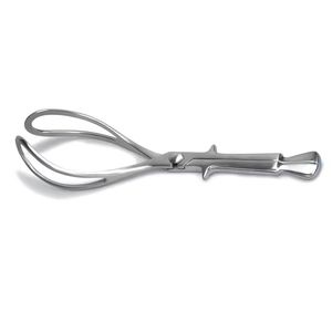 Stainless Steel Ice <b>Tongs</b> Food <b>Serving</b> <b>Tong</b> Sugar Cube Clip Kitchen Bar Tool Durable Anti-Slip Grip BYY QASIDEN INSTRUMENTS - Product Image 2