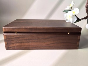Premium Wooden Storage <b>Box</b> With Lid Multipurpose Organizer For Jewelry Keepsakes Accessories Home Decor And Gifts From India - Product Image 4