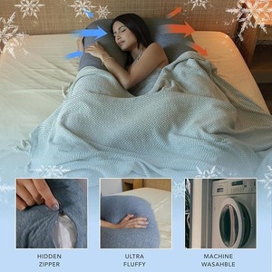 Almohada de Maternidad Multifuncional en Forma de U, de Algodón Puro, con Soporte Lumbar, para Dormir de Lado y Amamantar - Product Image 5