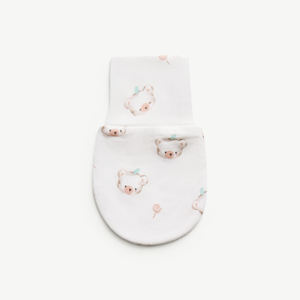 Conjunto de Manoplas y Botitas para Bebé Recién Nacido de Algodón Siro y Spandex, Niña, ODM Vietnam - Product Image 4