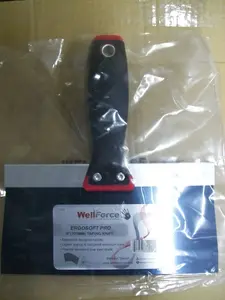Steel Tape Knife With Solid Handle And Soft Grip
