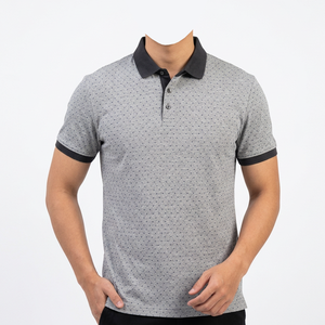 Camiseta Polo de Algodón y Poliéster para Hombre, Lisa, con Logotipo Personalizado Estampado, Venta al por Mayor, para Salidas Informales - Product Image 2