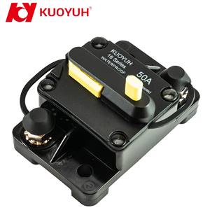 KUOYUH Serie 16 Interruptor Termomagnético de Cobre y Plástico 25A-150A Protector de Alta Corriente Impermeable IP67 Montaje en Superficie 1P 12-48V - Product Image 1