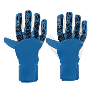 WARPRO INDUSTRY Red PU Leather Football Goalkeeper Gloves Full Finger Powerful Catch Pull-On Adjustable <b>Wrist</b> <b>Strap</b> Non Slip - Product Image 4