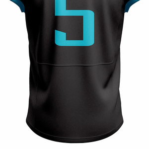 Jersey de Fútbol Americano Personalizado de Alta Gama, 100% Poliéster, Transpirable, Antibacterial, que Absorbe la Humedad - Product Image 6