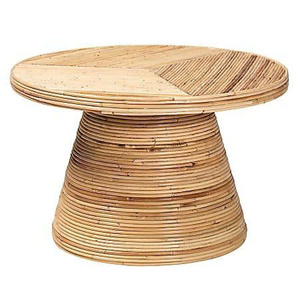Console en rotin de haute qualité pour la décoration du salon, console d'entrée festonnée en rotin, fabrication artisanale, OEM personnalisé, Vietnam - Product Image 3