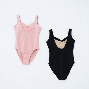 Maillot de Ballet sin Mangas para Niñas, con Tirantes Anchos de Color Personalizado, en Algodón, para Entrenamiento de Danza, con Sublimación - Product Image 5