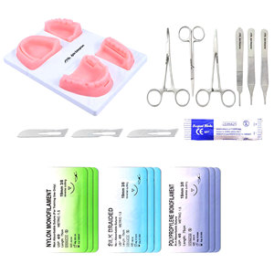 Medic Tools Best Quality Surgical Stainless Steel <b>Suture</b> Training <b>Kit</b>-Customizable OEM Service for Medical School Training - Product Image 1