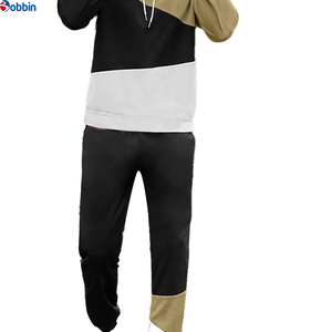 Conjunto Deportivo de Alta Calidad para Hombre, con Bloques de Color, Sudadera con Capucha, Manga Larga, Informal, para Otoño - Product Image 1