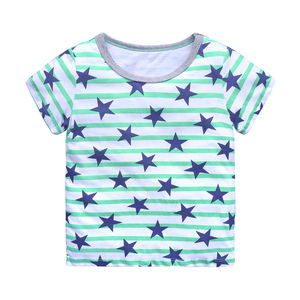 Camisetas Estampadas OEM 2026 de Algodón, Manga Corta, Estilo Casual, para Niños y Niñas, Ropa de Verano, Corte Regular, Cuello Redondo - Product Image 5