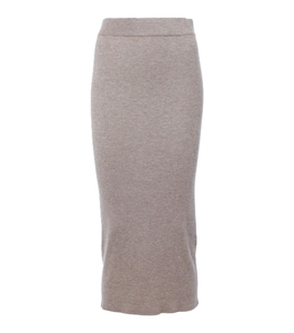 Jupes mi-mollet en tricot personnalisables à taille élastique pour femmes – Qualité supérieure, coton confortable, vêtements d'extérieur pour femmes - Product Image 2