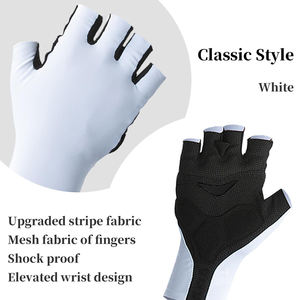 Gants de cyclisme demi-doigts antidérapants de haute qualité – Offre spéciale – Gants de sport personnalisés pour le cyclisme et la course à vélo – Idéaux pour l'été - Product Image 5