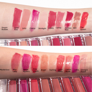 Vegan Cruelty-Free Fashion Shimmer & Matte Liquid <b>Lipstick</b> Lightweight Non-Sticky Hydrating Long-Lasting Mineral Formula - Product Image 4