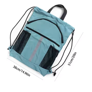 Sports Drawstring Swim Men Nylon Gym Bag Football <b>Backpacks</b> Gym Basketball Soccer Basketball <b>Backpack</b> Custom Logo - Product Image 6