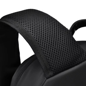 Unisex <b>Nylon</b> <b>Backpack</b> Zipper Closure Waterproof Design Large Capacity Minimalist Style Softback Shoulder Strap Multi-Function - Product Image 4